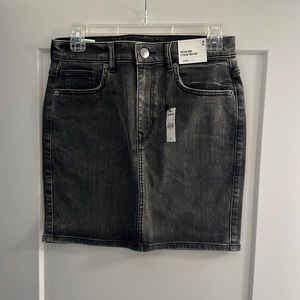 Express vintage mini extreme high rise skirt